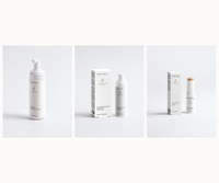 Glow-Routine-Starter Bundle: Cleansing Foam, Vitamin C Serum, CC Cream Stick
