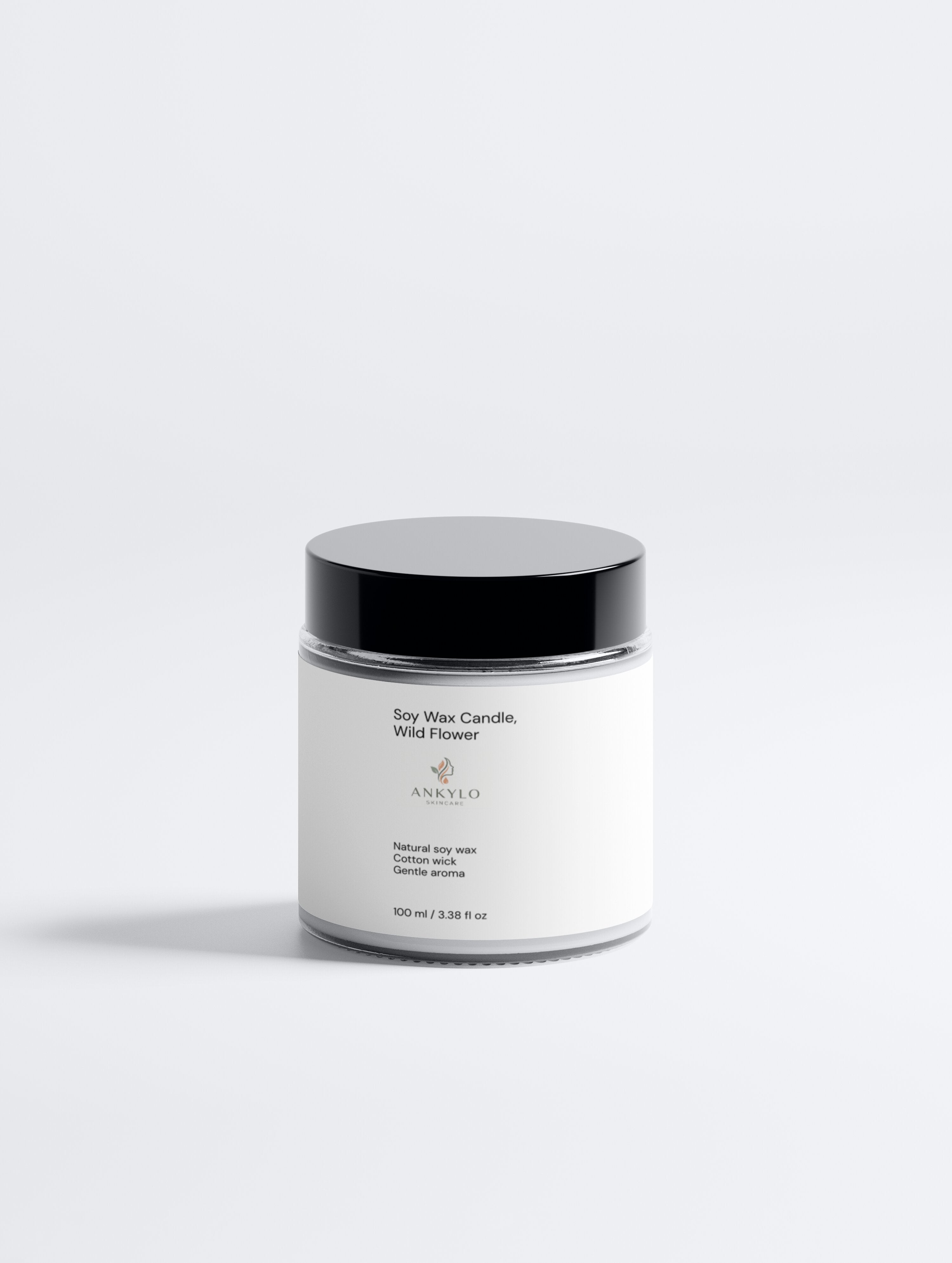 Soy Wax Candle, Wild Flower | Ankylo Skincare