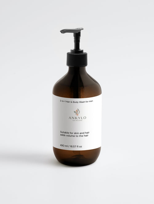 2-in-1 Hair & Body Wash for men | Ankylo Skincare
