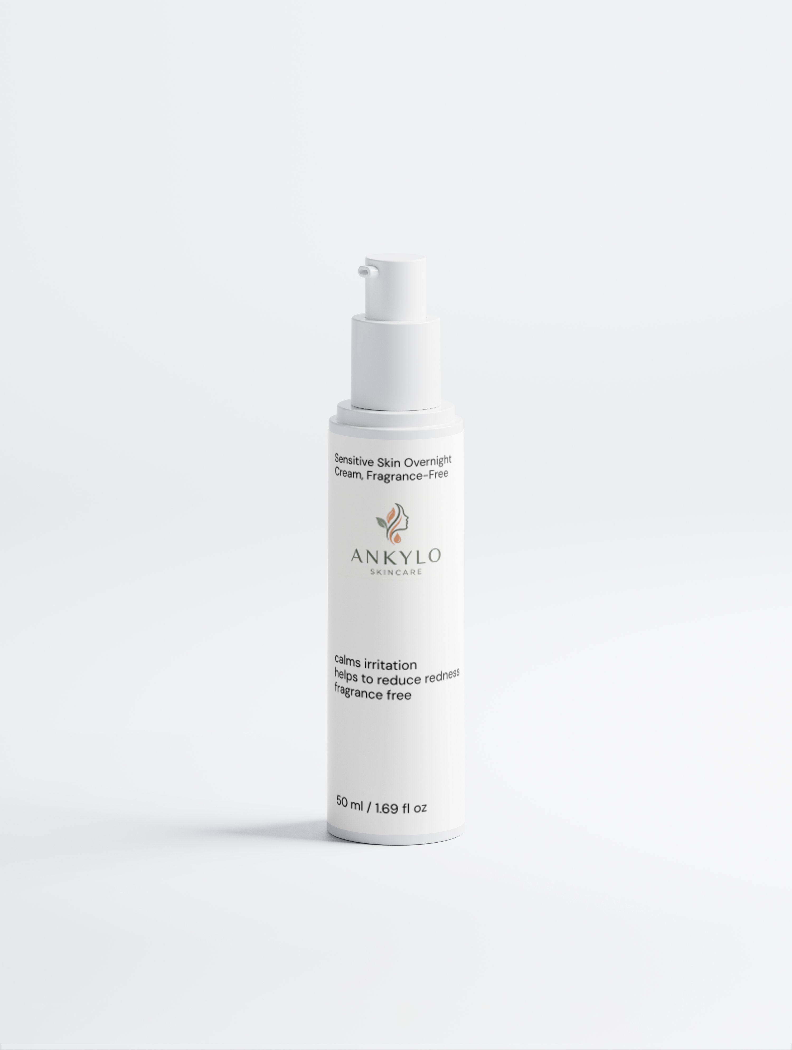 Sensitive Skin Overnight Cream, Fragrance-Free